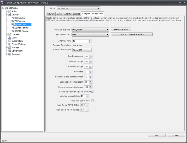 PT090 Auto Tracking